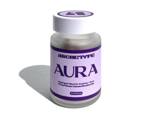 ARCHETYPE AURA Microdose Mushroom Capsules (Bottle of 25) Online