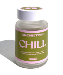 ARCHETYPE CHILL Microdose Mushroom Capsules (Bottle of 25) Online