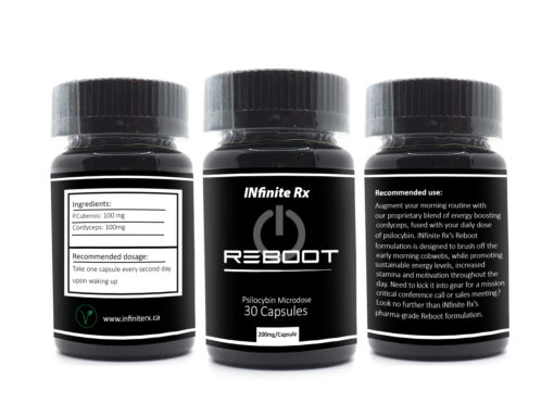 INfinite Rx Reboot Mikrodosierung Psilocybin Kapseln